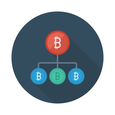 renkli bitcoin belirteçleri, cryptocurrency Satım 