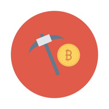 kazma ve altın bitcoin belirteci 