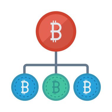 renkli bitcoin belirteçleri, cryptocurrency Satım 
