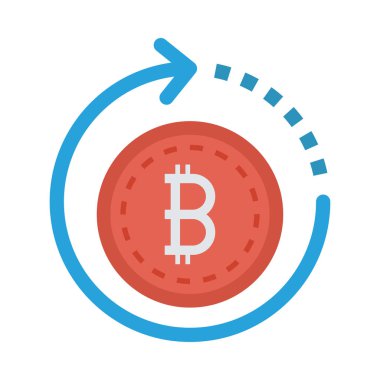 Kırmızı bitcoin belirteci, cryptocurrency Satım