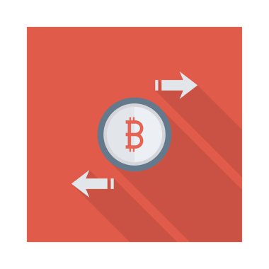 Bitcoin belirteci üzerinde Kızıl Meydan, Döviz cryptocurrency 