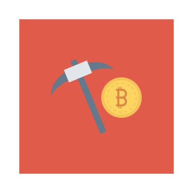kazma ve altın bitcoin belirteci 