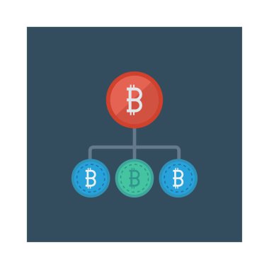 renkli bitcoin belirteçleri, cryptocurrency Satım 