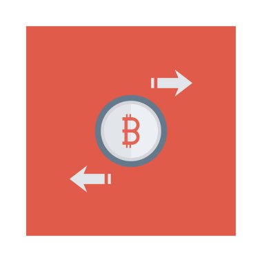 Bitcoin belirteci üzerinde Kızıl Meydan, Döviz cryptocurrency 