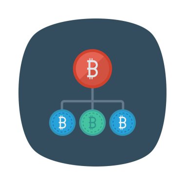 renkli bitcoin belirteçleri, cryptocurrency Satım 