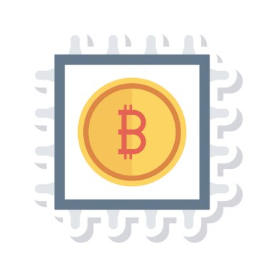 Altın bitcoin belirteci takvim sayfası