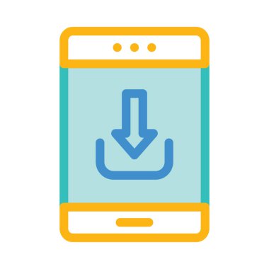 basit iş simge vektör çizim 