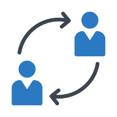 İnsanların beyaz arka plan üzerinde izole kavramı değişmesi