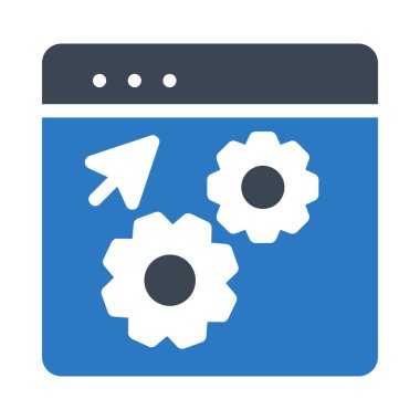 Mavi tablet cihaz ve ekran üzerindeki oku