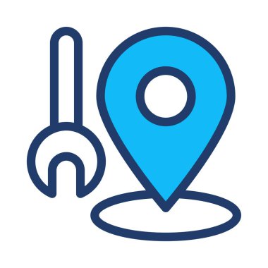 basit iş simge vektör çizim 