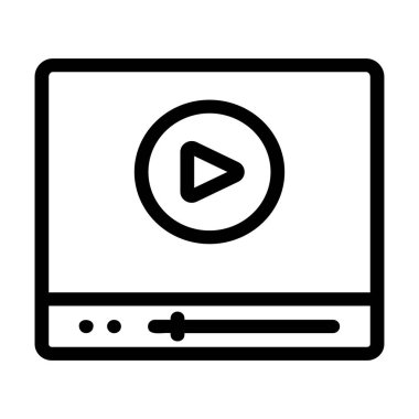 basit iş simge vektör çizim 