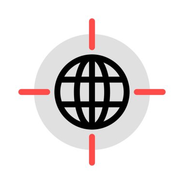 basit iş simge vektör çizim 