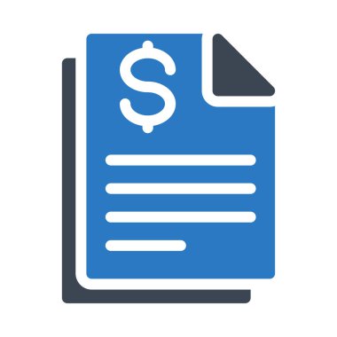 basit iş simge vektör çizim 