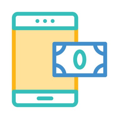 basit iş simge vektör çizim 