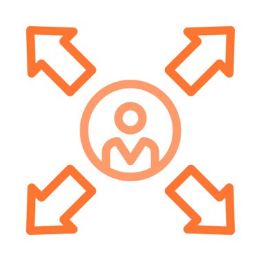 basit iş simge vektör çizim 