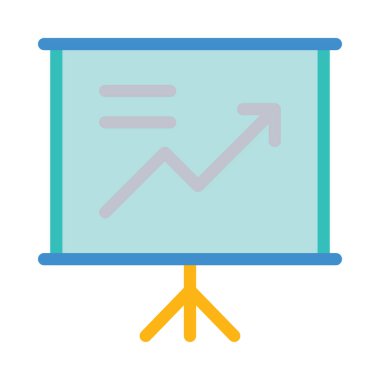 basit iş simge vektör çizim 