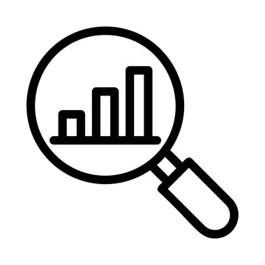 basit iş simge vektör çizim 