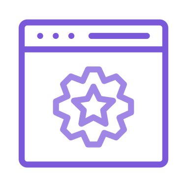 basit iş simge vektör çizim 