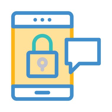 basit iş simge vektör çizim 