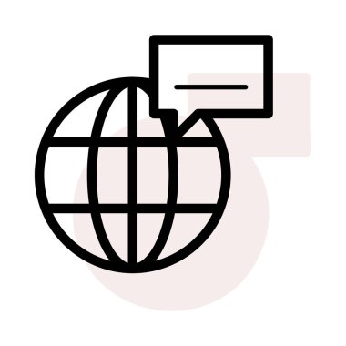 Dünya küre ile bej gölge beyaz zemin üzerine haber