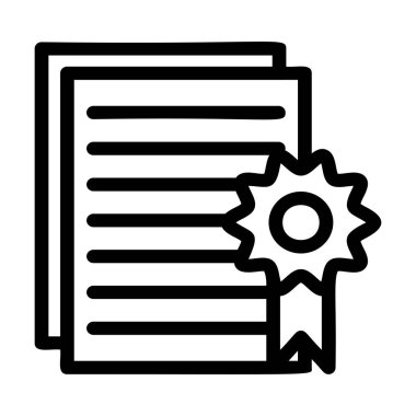 basit iş simge vektör çizim 