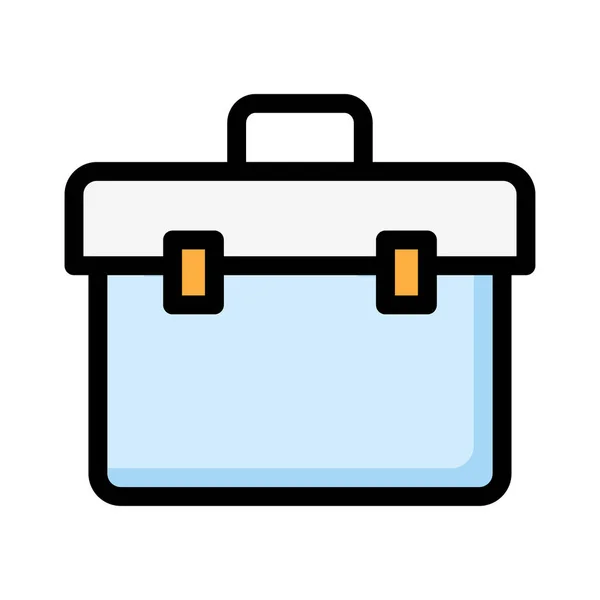 Ilustración Simple Icono Negocio Vector — Vector de stock