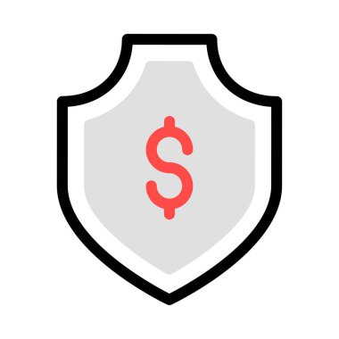 basit iş simge vektör çizim 