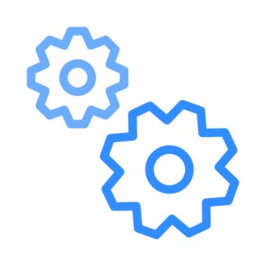 basit iş simge vektör çizim 