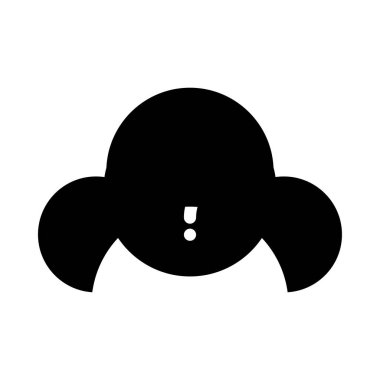 basit iş simge vektör çizim 