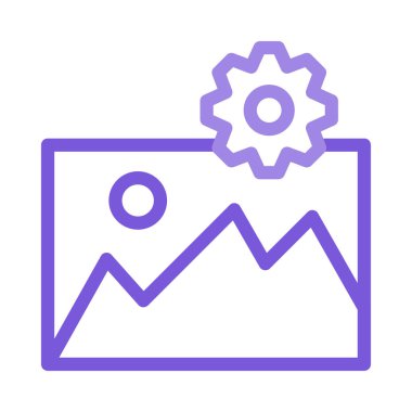 basit iş simge vektör çizim 