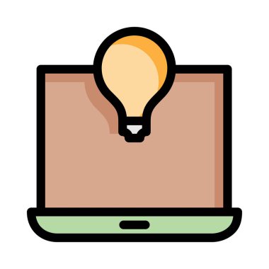 basit iş simge vektör çizim 