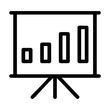 basit iş simge vektör çizim 