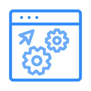 basit bilgisayar ve kablosuz teknoloji simgesi beyaz arka plan üzerinde izole