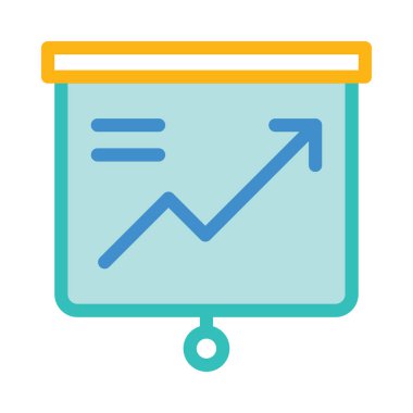 basit iş simge vektör çizim