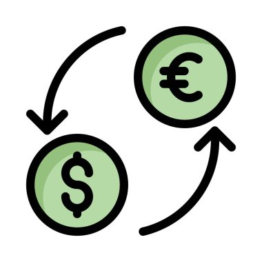 Beyaz arka plan üzerinde vektör illüstrasyon izole düz iş simgesi