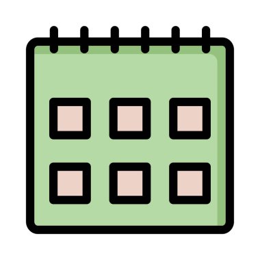 basit iş simge vektör çizim