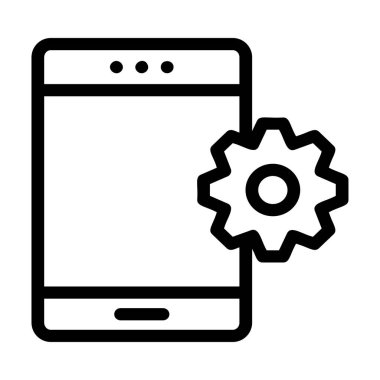 basit iş simge vektör çizim