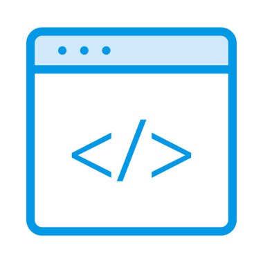 Beyaz arka plan üzerinde izole mavi tablet cihaz