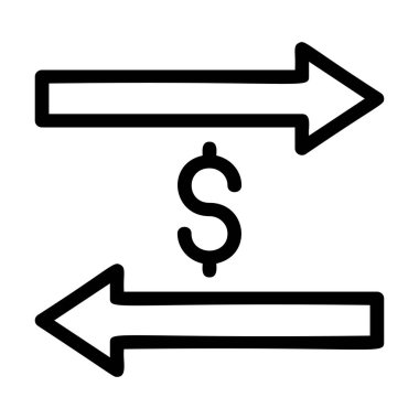 basit iş simge vektör çizim