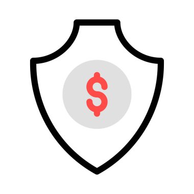 basit iş simge vektör çizim