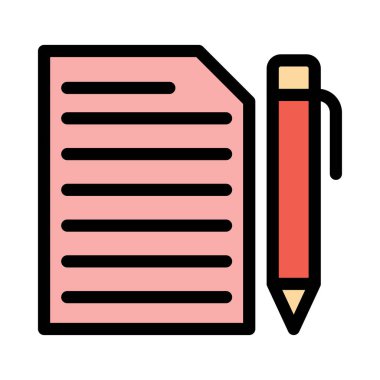 basit iş simge vektör çizim 