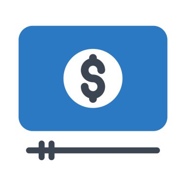 basit iş simge vektör çizim