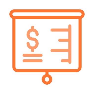 basit iş simge vektör çizim