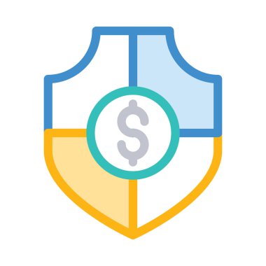 basit iş simge vektör çizim