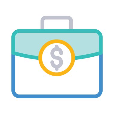 basit iş simge vektör çizim