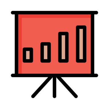 basit iş simge vektör çizim 