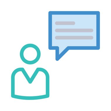 İş satırı simgesi, vektör çizim