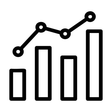 İş satırı simgesi, vektör çizim