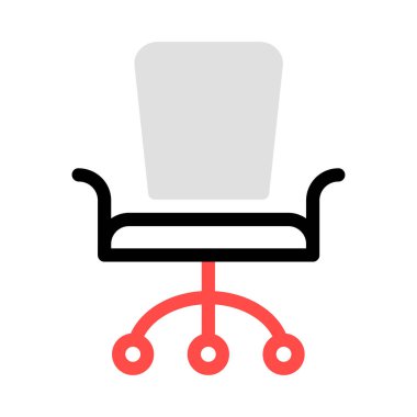 sandalye simgesi çizimi 