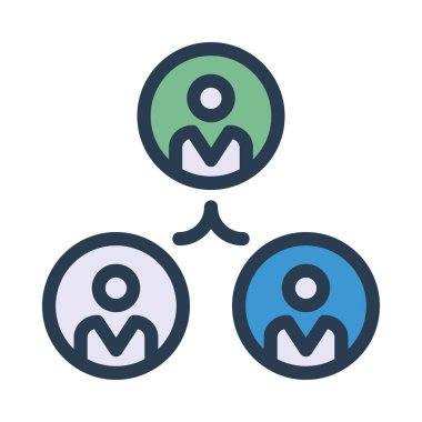 Beyaz arkaplanda izole edilmiş bir grup insan